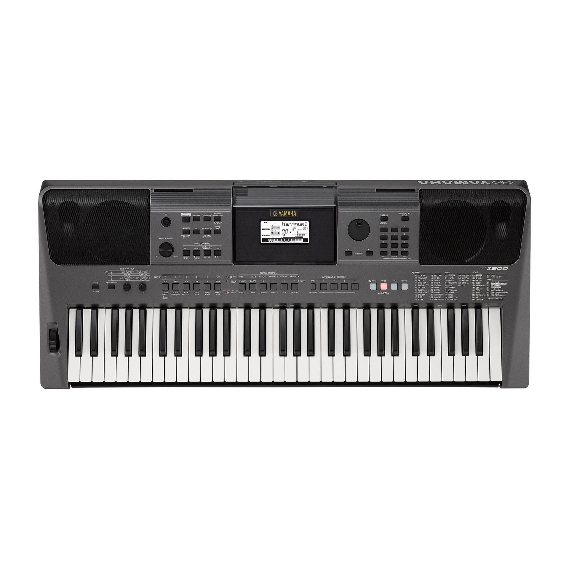 Yamaha PSRI500 61-Note Indian Portable Keyboard (Touch Sensitive)