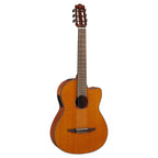 Yamaha NCX1C Cutaway Acoustic-Electric Classical Guitar in Natural