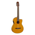 Yamaha NCX1FM Acoustic-Electric Flamed Maple Top Classical Guitar in Natural