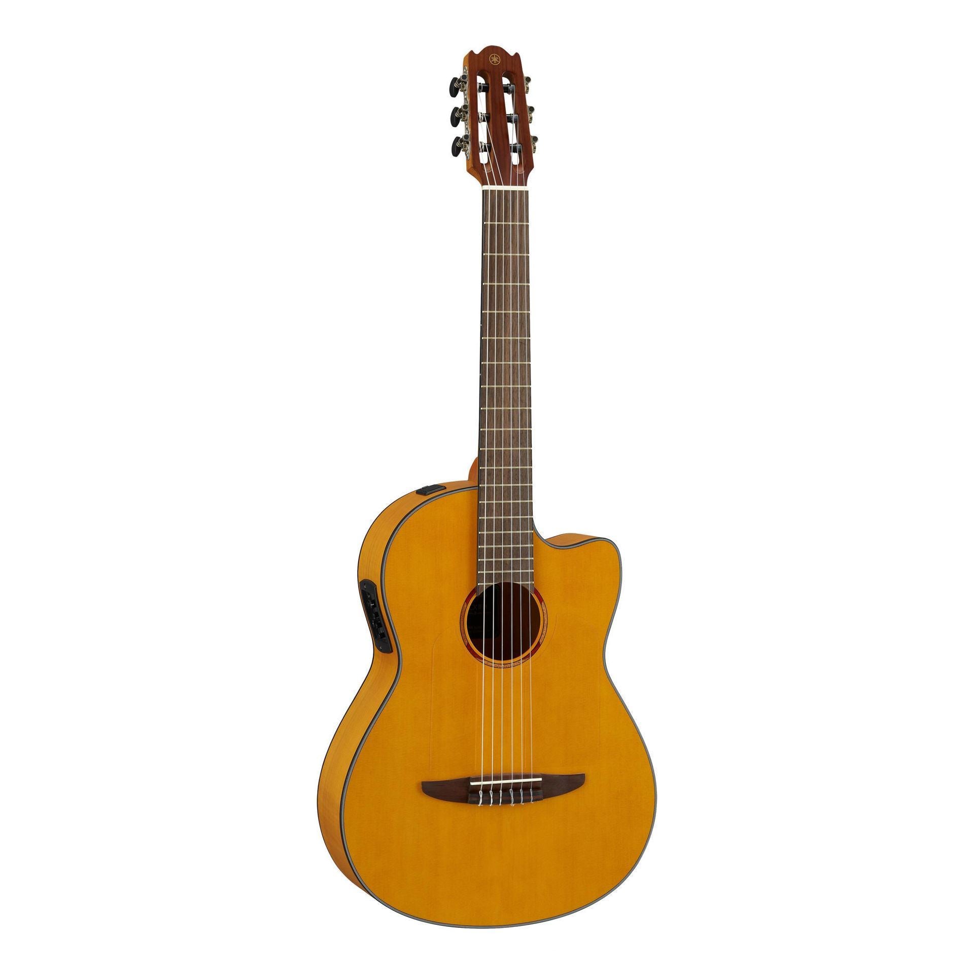 Yamaha NCX1FM Acoustic-Electric Flamed Maple Top Classical Guitar in Natural
