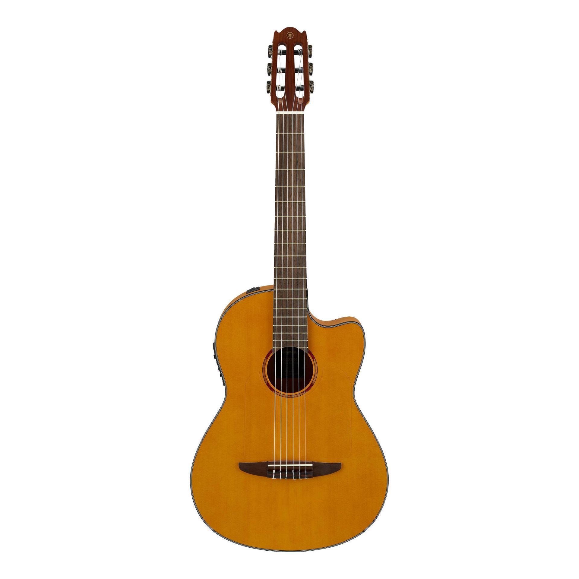 Yamaha NCX1FM Acoustic-Electric Flamed Maple Top Classical Guitar in Natural