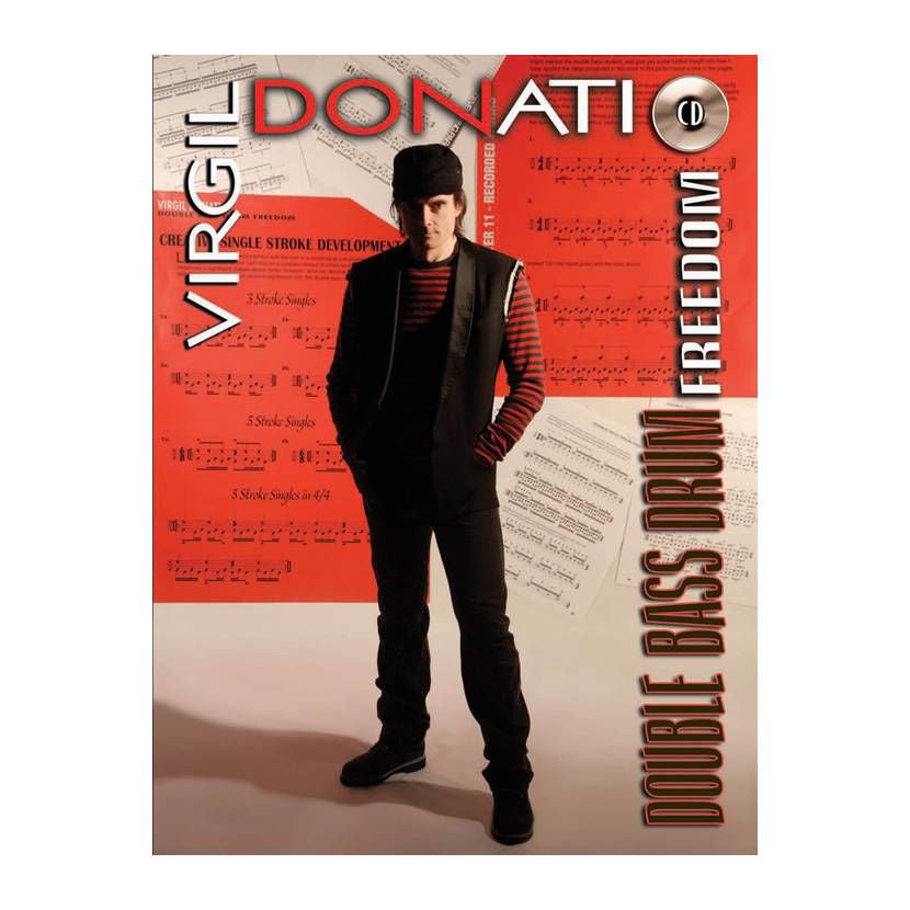 Double Bass Drum Freedom - Virgil Donati (Book & CD)
