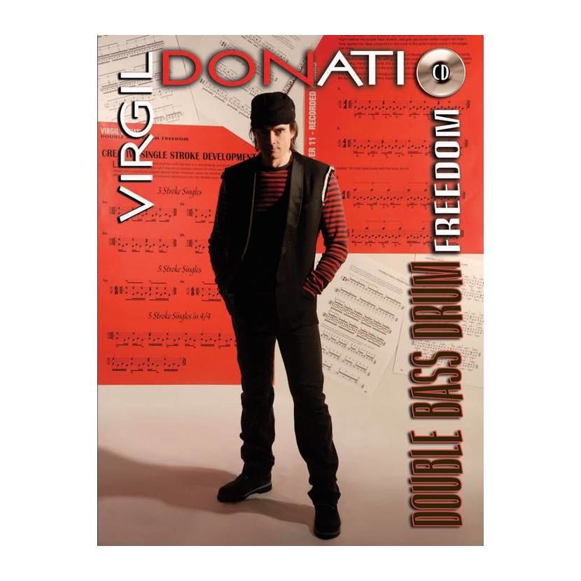 Double Bass Drum Freedom - Virgil Donati (Book & CD)