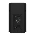 Yamaha DHR15 powered loudspeaker with front grille and control panel, designed for professional audio and live sound applications.