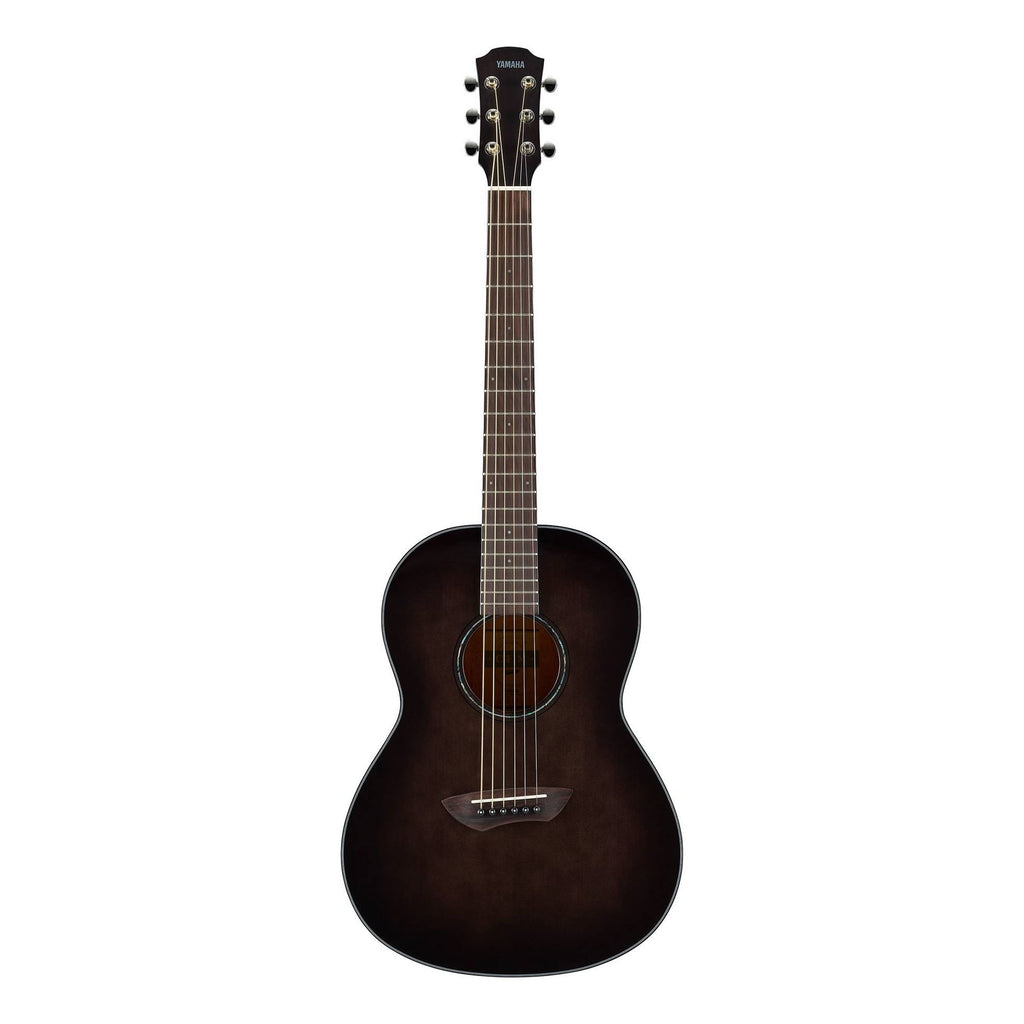 Yamaha CSF1M Travel Acoustic Guitar with Bag in Translucent Black