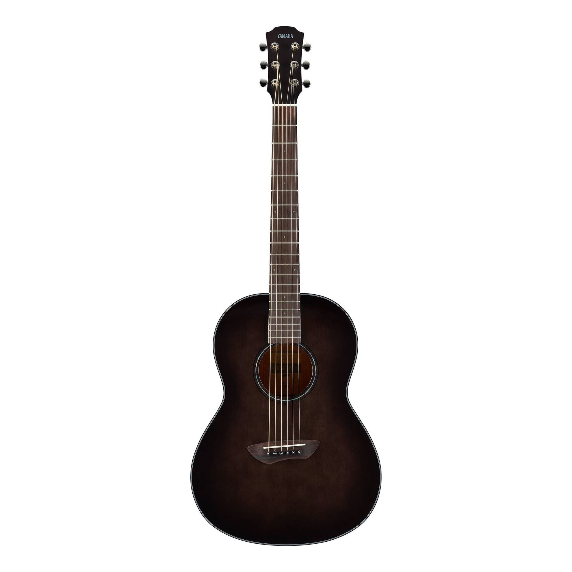 Yamaha CSF1M Travel Acoustic Guitar with Bag in Translucent Black