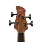 Yamaha TRBX504 4-String Bass Guitar with Maple/Mahogany Neck in Brick Burst