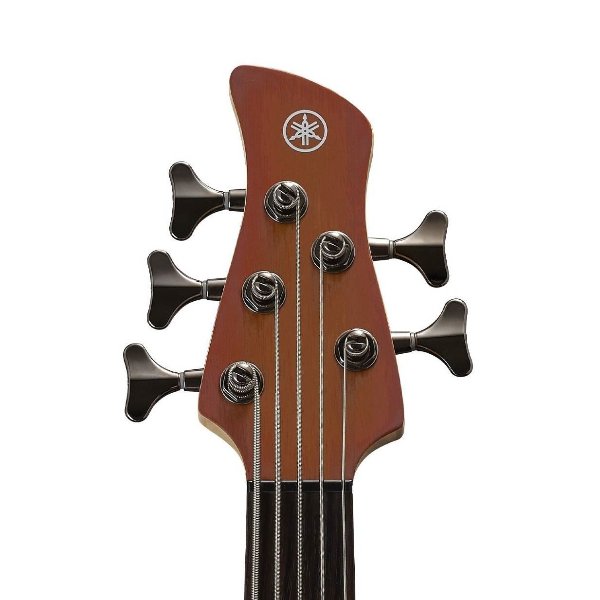 Yamaha TRBX505 5-String Bass Guitar with Maple/Mahogany Neck in in Brick Burst