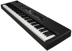 Yamaha CK88 88-key stage keyboard with built-in speakers and Bluetooth connectivity, designed for live performances and music production.