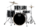 Mapex Venus 5pce 22 Drum Kit w/ Hardware & Cymbals - Black Galaxy Sparkle