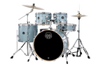 Mapex Venus 5pce 22 Drum Kit w/ Hardware & Cymbals - Aqua Blue Sparkle