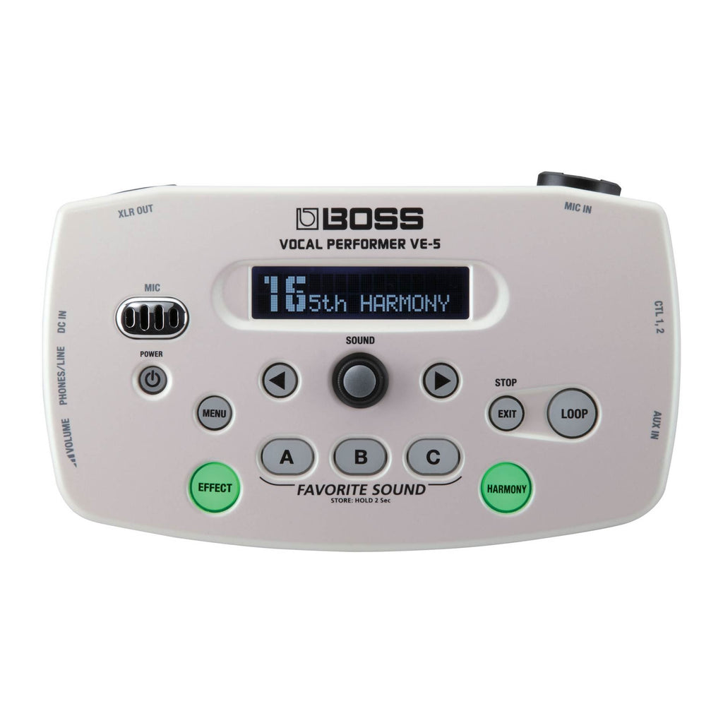 BOSS VE-5 Vocal Performer (White)