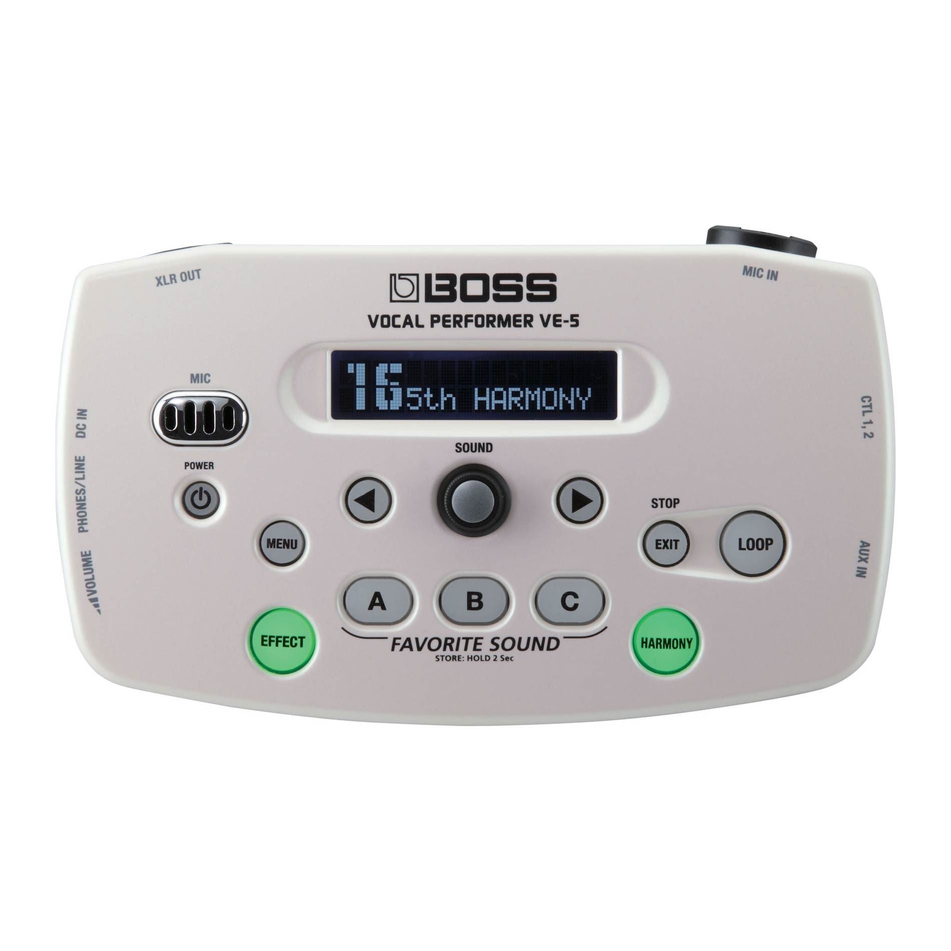 BOSS VE-5 Vocal Performer (White)