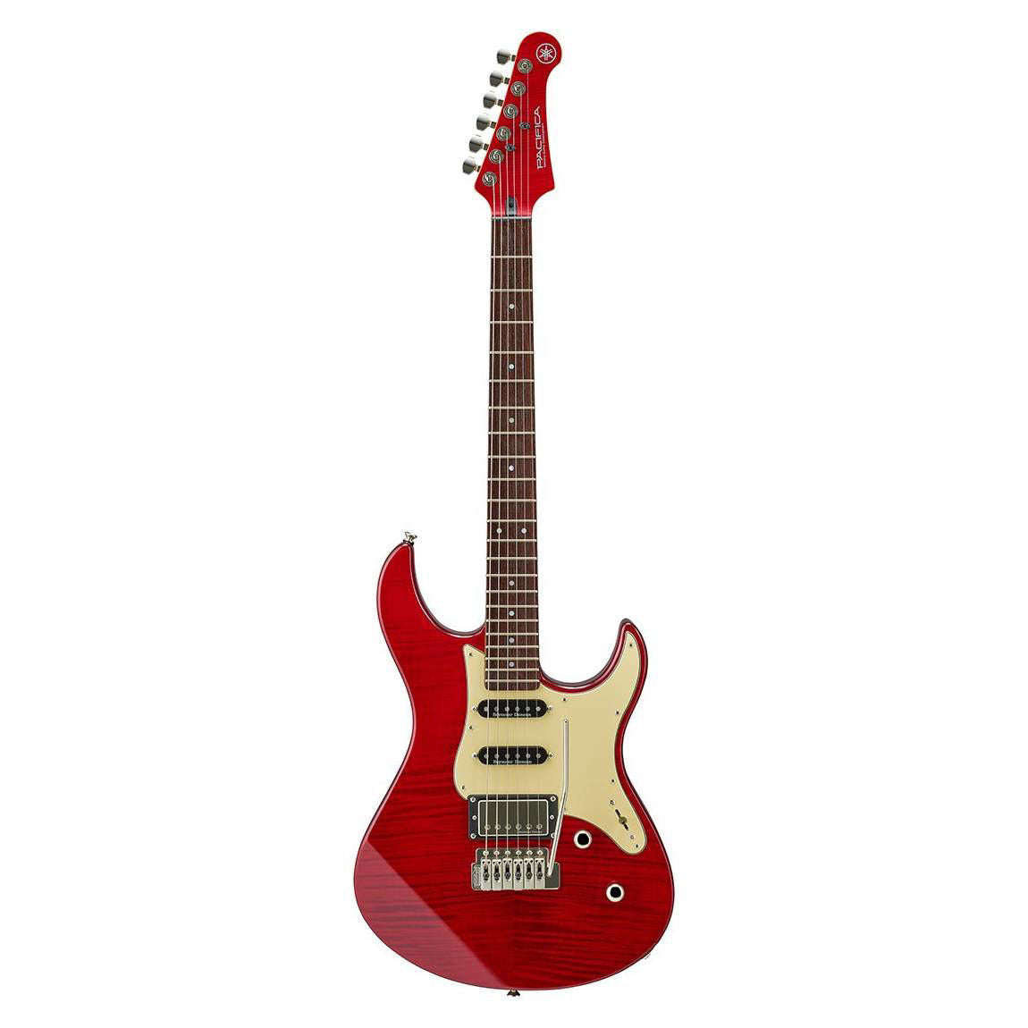 Yamaha PAC612VIIFMXFRD Pacifica Electric Guitar in Fired Red