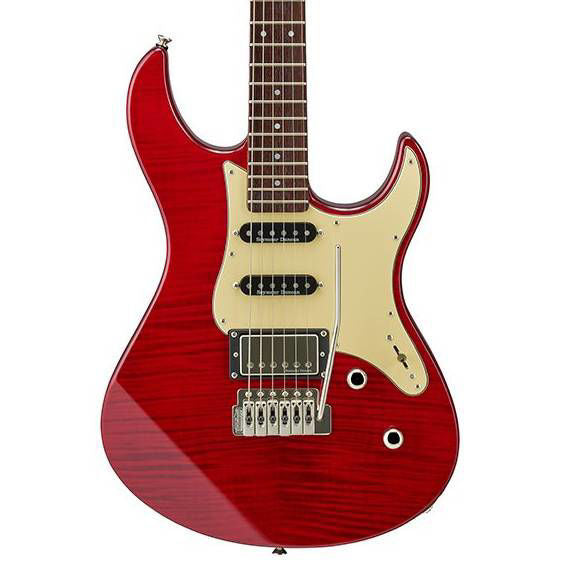 Yamaha PAC612VIIFMXFRD Pacifica Electric Guitar in Fired Red