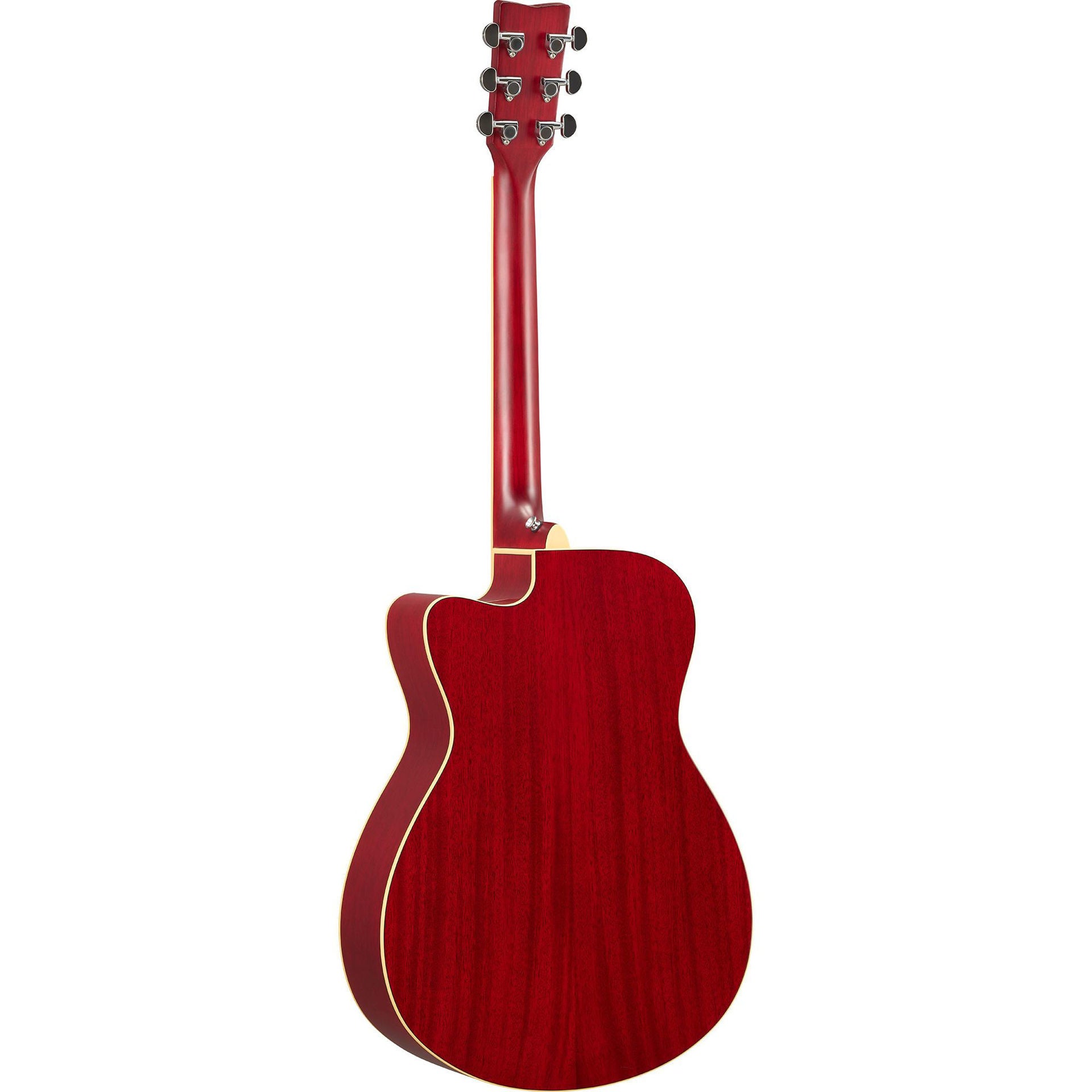 Yamaha FSC-TA Concert Style Cutaway Acoustic Guitar Ruby Red