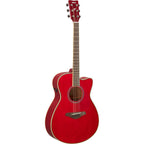 Yamaha FSC-TA Concert Style Cutaway Acoustic Guitar Ruby Red