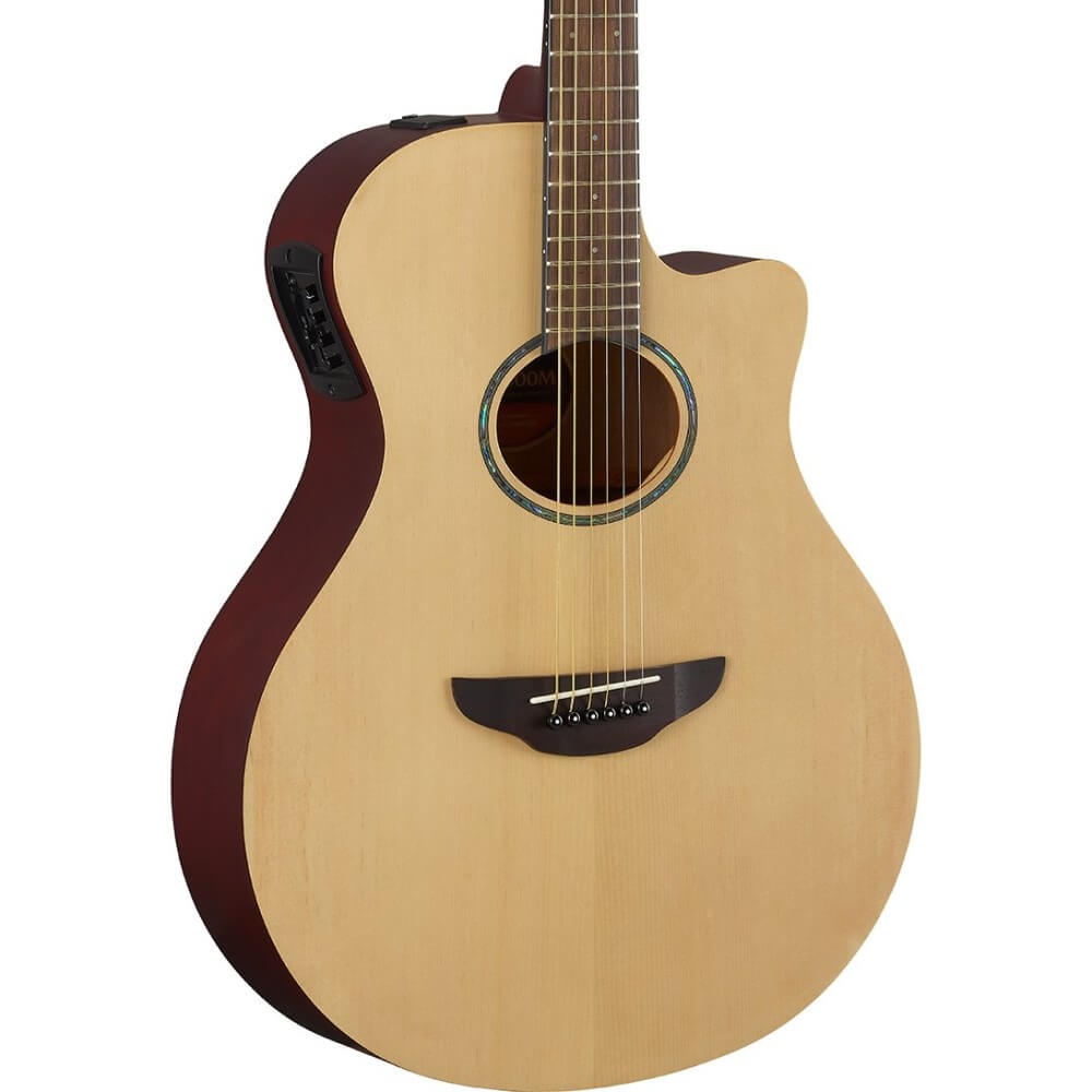 Yamaha APX600M Thinline Acoustic Guitar with Pickup - Natural Satin