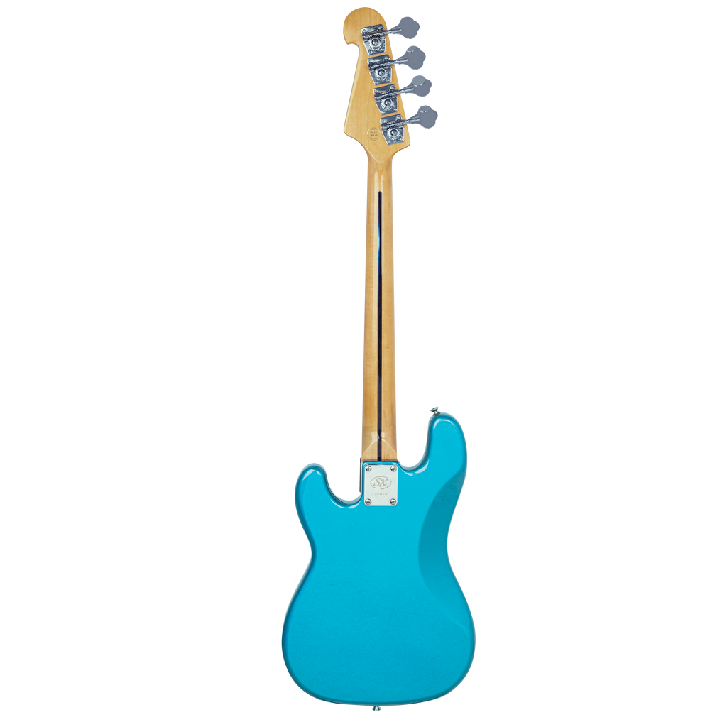 SX VEP34LPB 3/4 Size Electric Bass Guitar - Lake Placid Blue