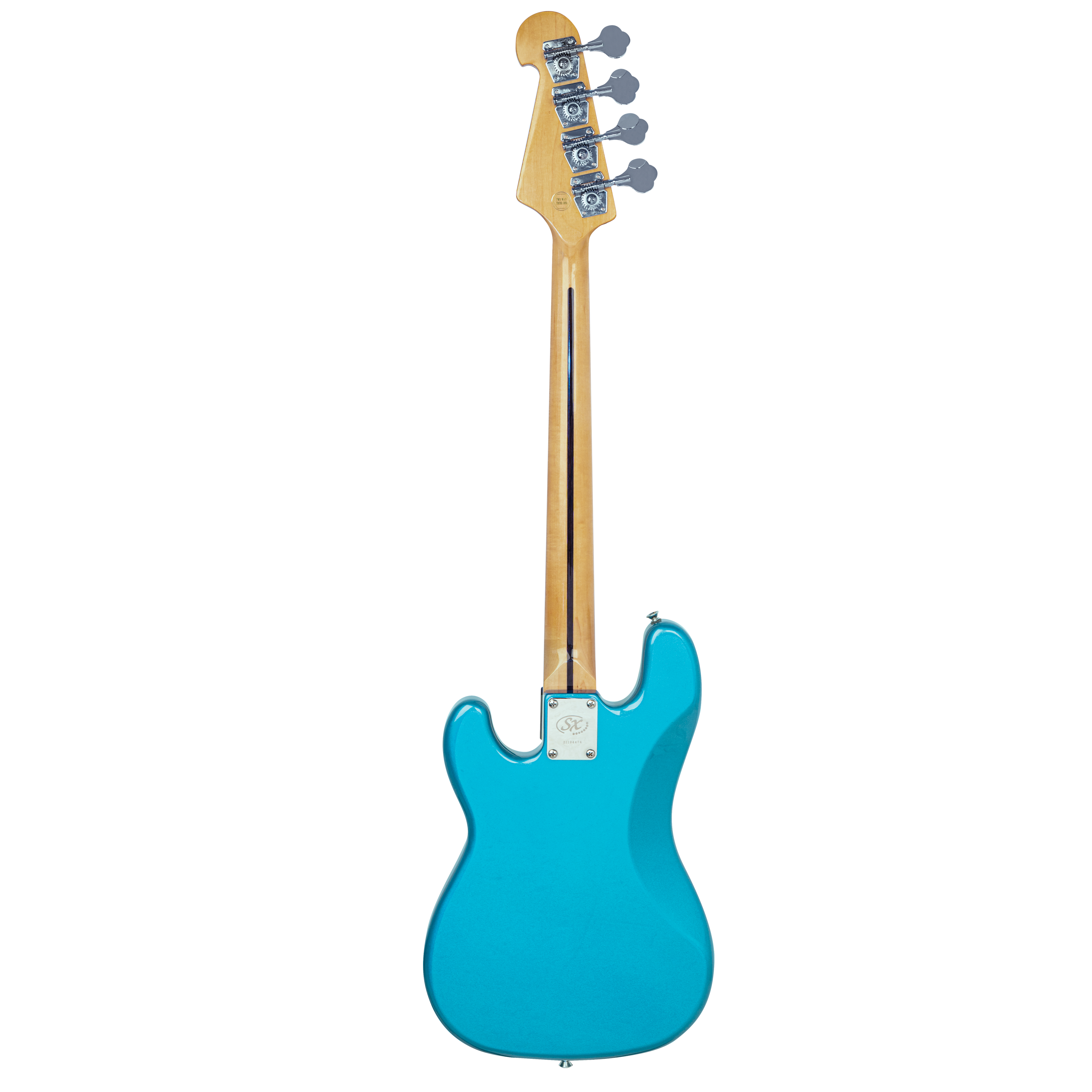 SX VEP34LPB 3/4 Size Electric Bass Guitar - Lake Placid Blue