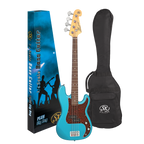 SX VEP34LPB 3/4 Size Electric Bass Guitar - Lake Placid Blue