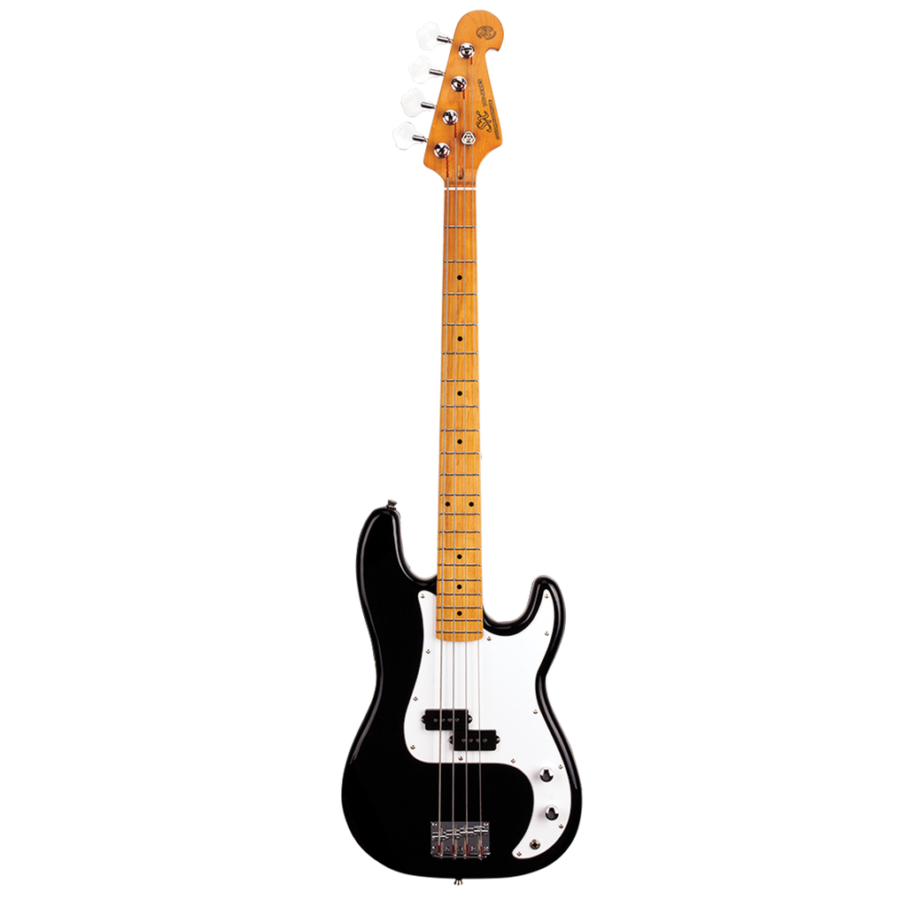 SX VEP57B Electric P Bass Guitar - Black