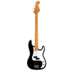 SX VEP57B Electric P Bass Guitar - Black