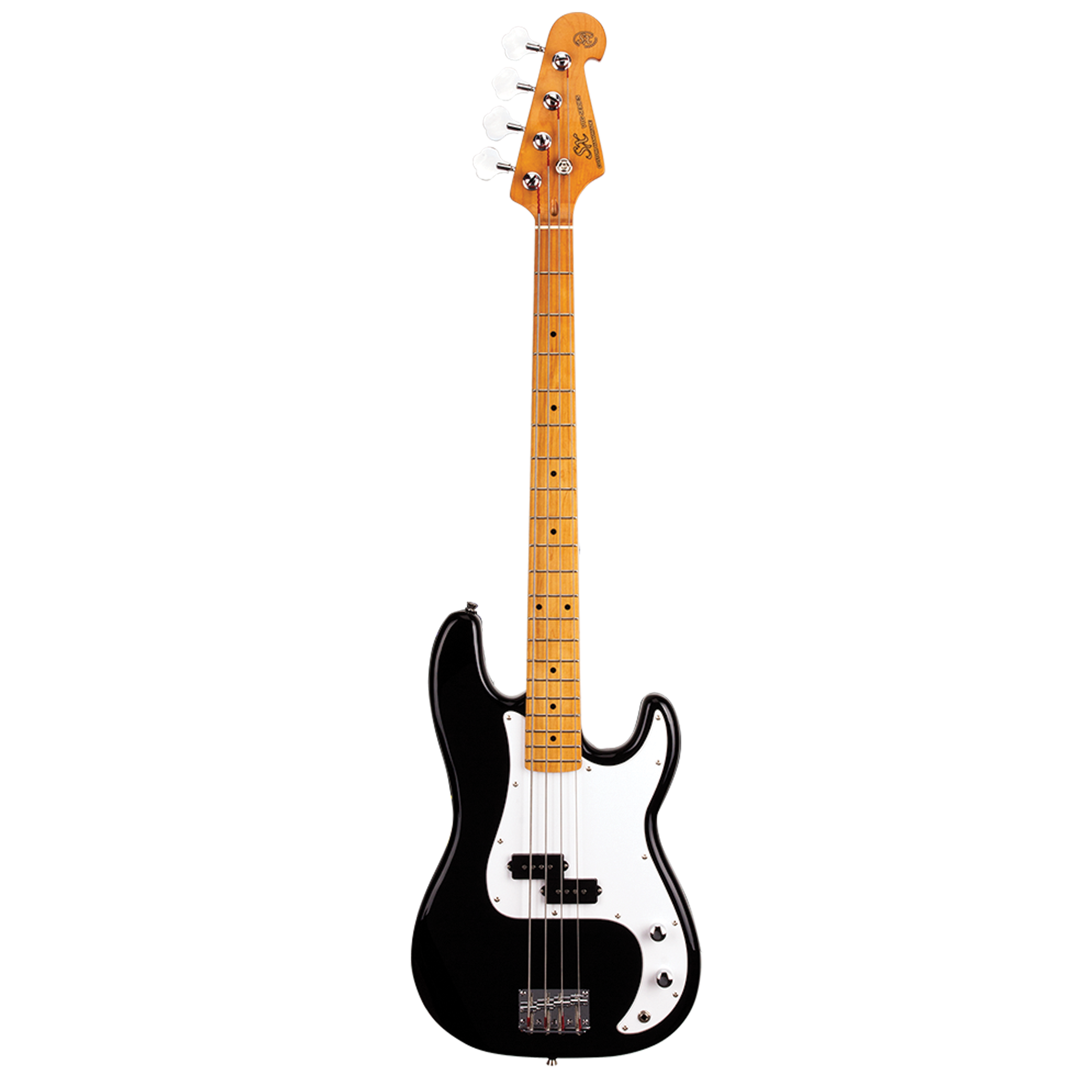 SX VEP57B Electric P Bass Guitar - Black