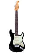 SX VES34B 3/4 Size Electric Guitar - Black