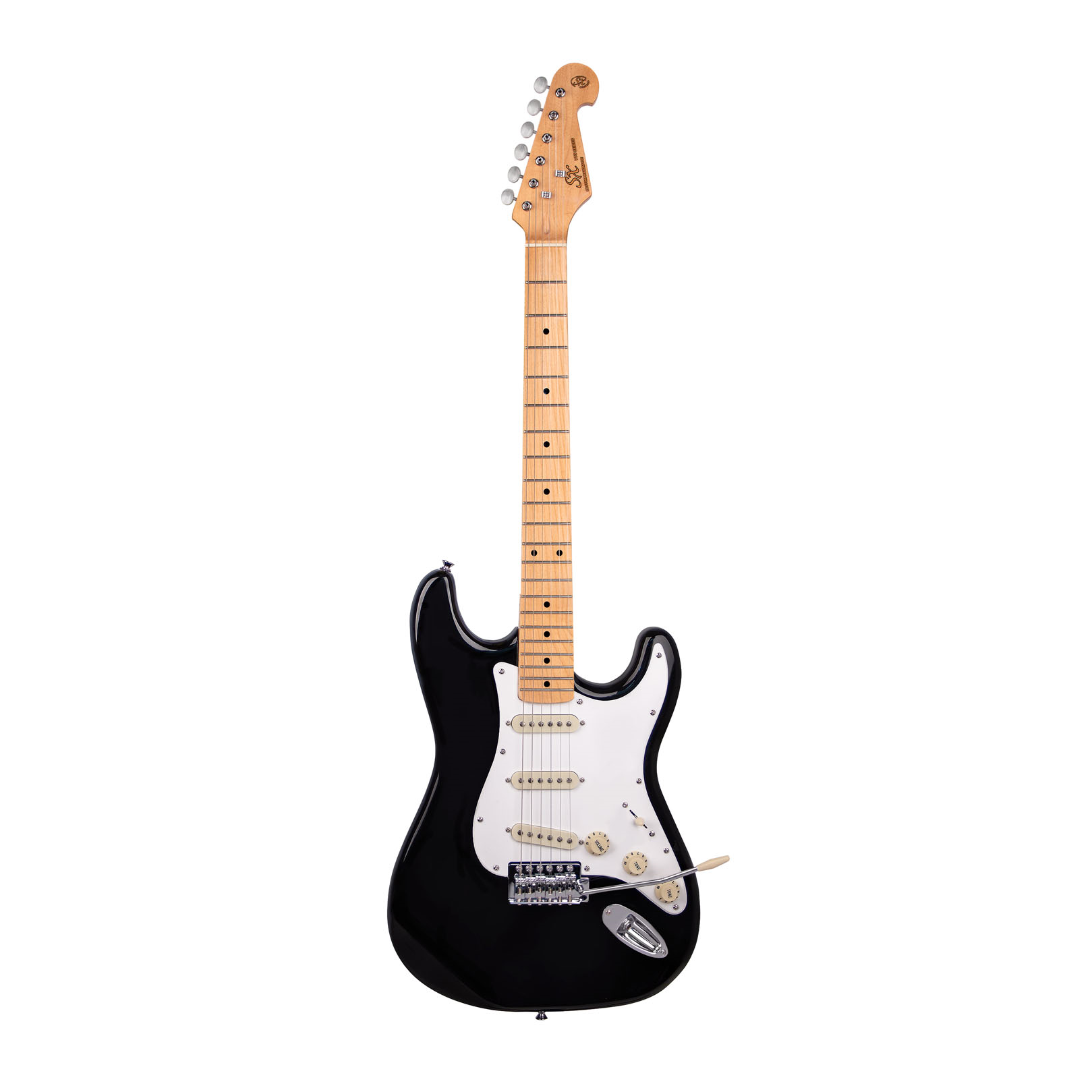 SX VES57B Vintage Series Electric Guitar - Black