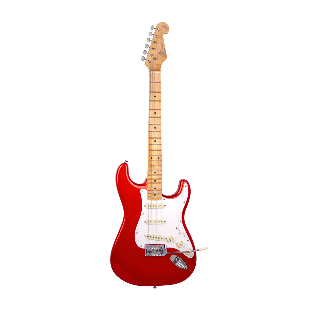 SX VES57CAR Vintage Series Electric Guitar - Candy Apple Red