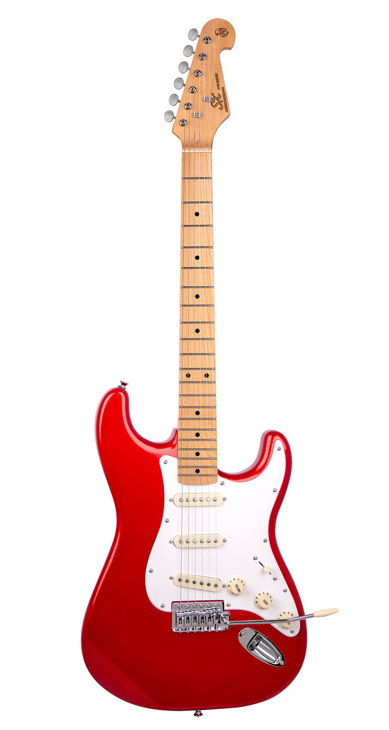 SX VES57CAR Vintage Series Electric Guitar - Candy Apple Red