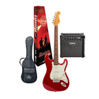 SX Essex & Laney Electric Guitar Pack in Candy Apple Red (VES62CAR Electric Guitar & Laney Amp)