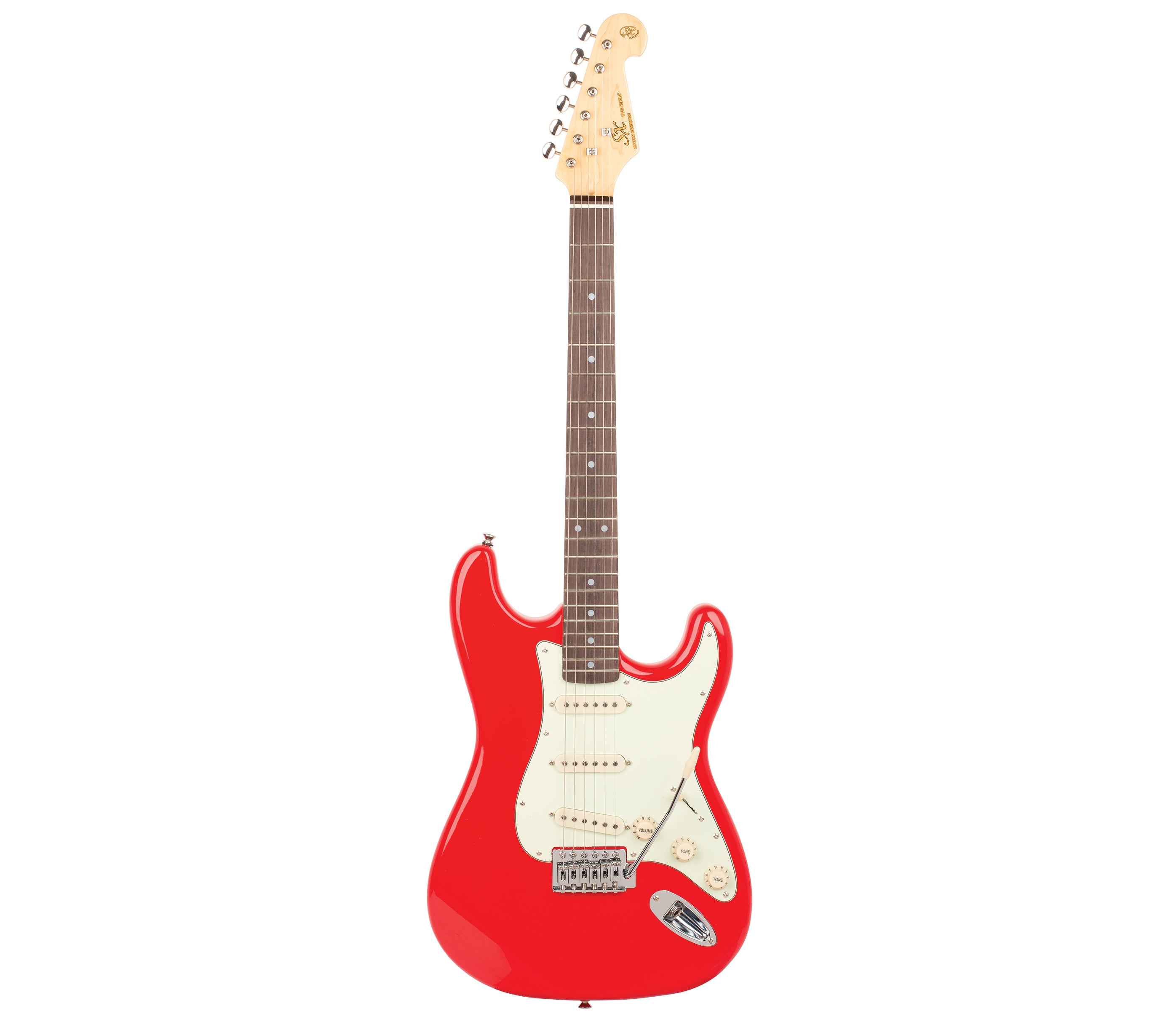 SX Essex Electric Guitar Pack in Fiesta Red