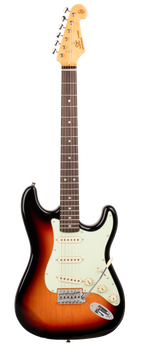 SX VES62TS Vintage Series Electric Guitar in 3 Tone Sunburst