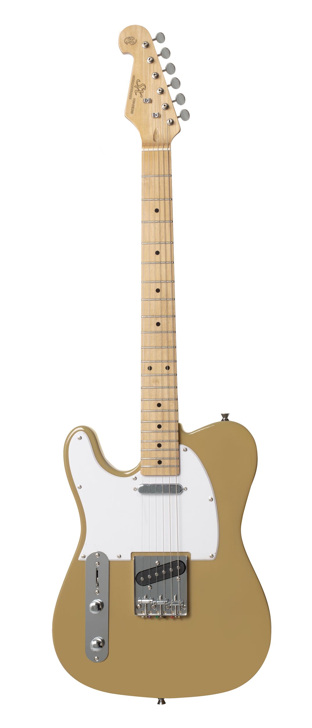 ESSEX VINTAGE STYLE ELECTRIC GUITAR VINTAGE BLONDE Left-Handed