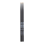 Vic Firth American Classic 5A Wood Tip Drumsticks Black Finish
