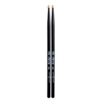 Vic Firth American Classic 5B Wood Tip Drumstick Black Finish