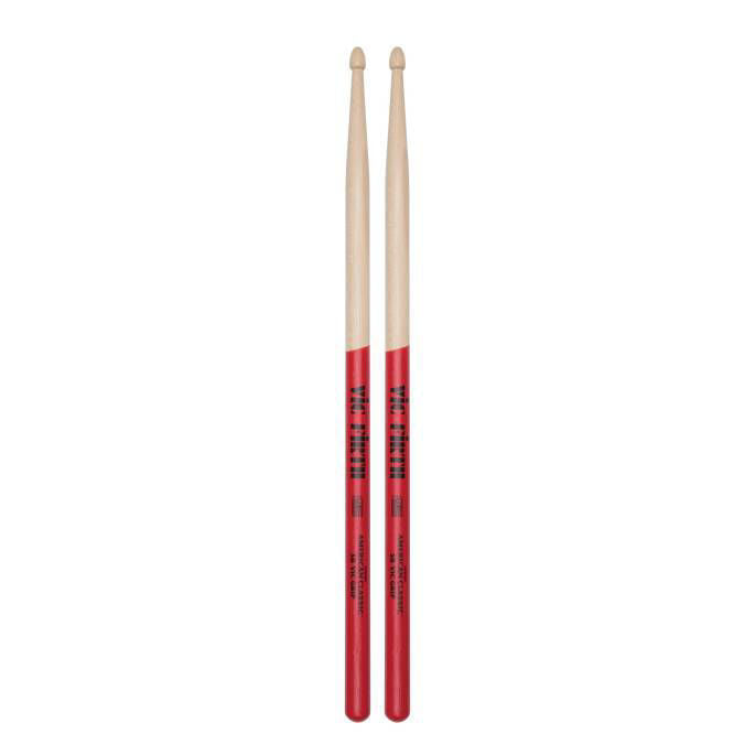 Vic Firth American Classic 5B Wood Tip Drumsticks with Vic Grip