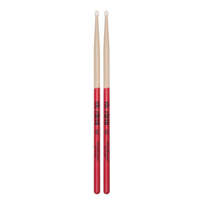 Vic Firth American Classic 7AN nylon tip drumsticks with Vic Grip, designed for drummers and percussionists.