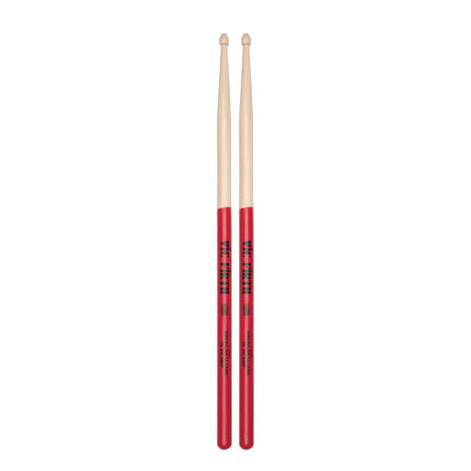 Vic Firth American Classic 7A wood tip drumsticks with Vic Grip, ideal for versatile drumming and comfortable grip.