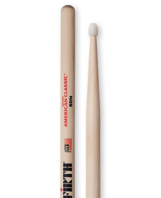 Vic Firth American Classic 8DN Nylon Tip Drumsticks