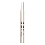 Vic Firth American Jazz 6 wood tip drumsticks with natural finish, designed for jazz drumming, shown on a neutral background.