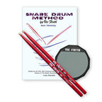 Vic Firth Launch Pad Kit (includes practice pad, SD1JR, method book)