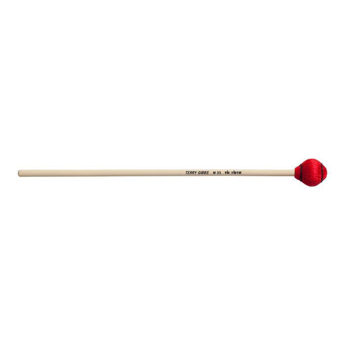 Vic Firth Signature Keyboard Mallet Terry Gibbs Hard ‚Äì Red Cord