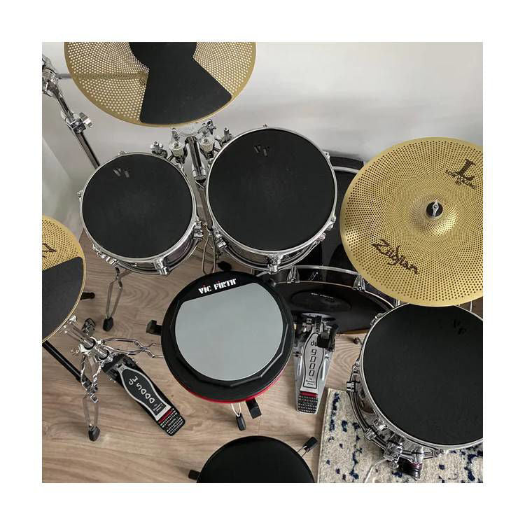 Vic Firth Mute prepack with 10‚Äù, 12‚Äù, 14‚Äù(2), 22, Hihat and Cymbal (2)