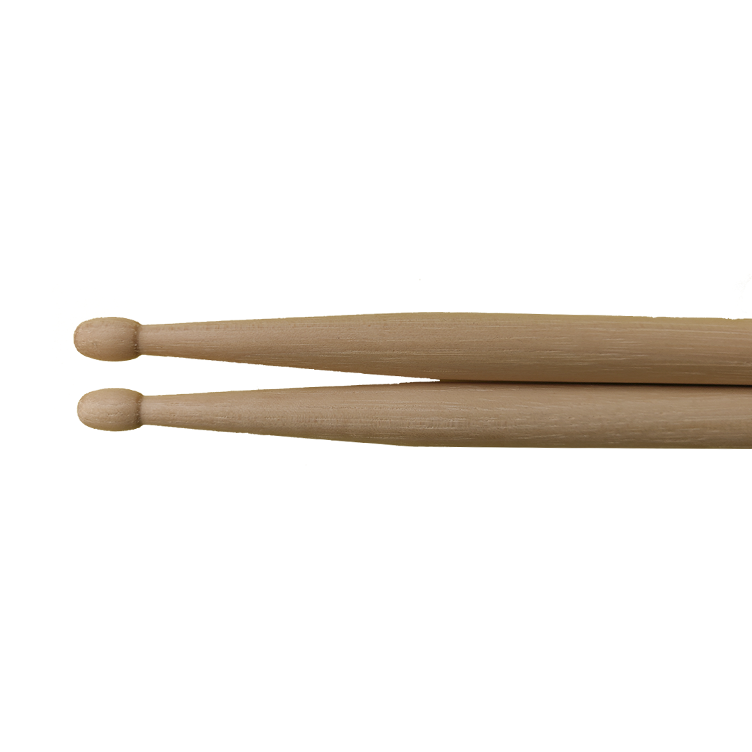 Vic Firth Nova 5A wood tip drumsticks, Mega Music branded, showing the sticks with natural wood finish and brand logo.