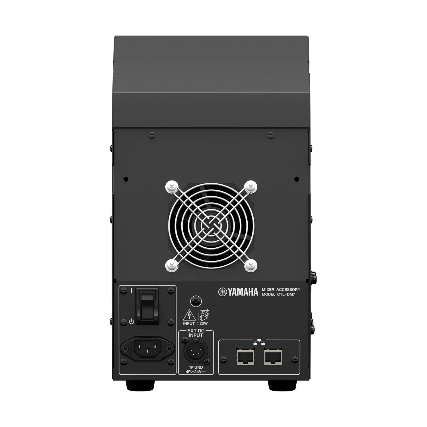 Yamaha Expansion Controller for DM7 Series digital desk mixers, featuring control knobs and connectivity ports.