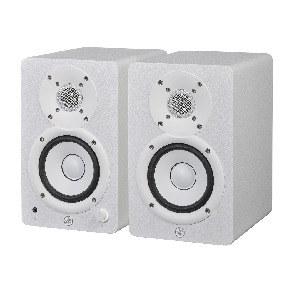 Yamaha HS4 4.5 Compact 2-Way Powered Studio Monitors in White