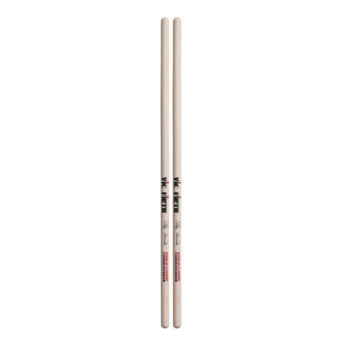 Vic Firth World Classic - Alex Acu√±a Conquistador (Clear) Wood Tip Timbale Drumsticks